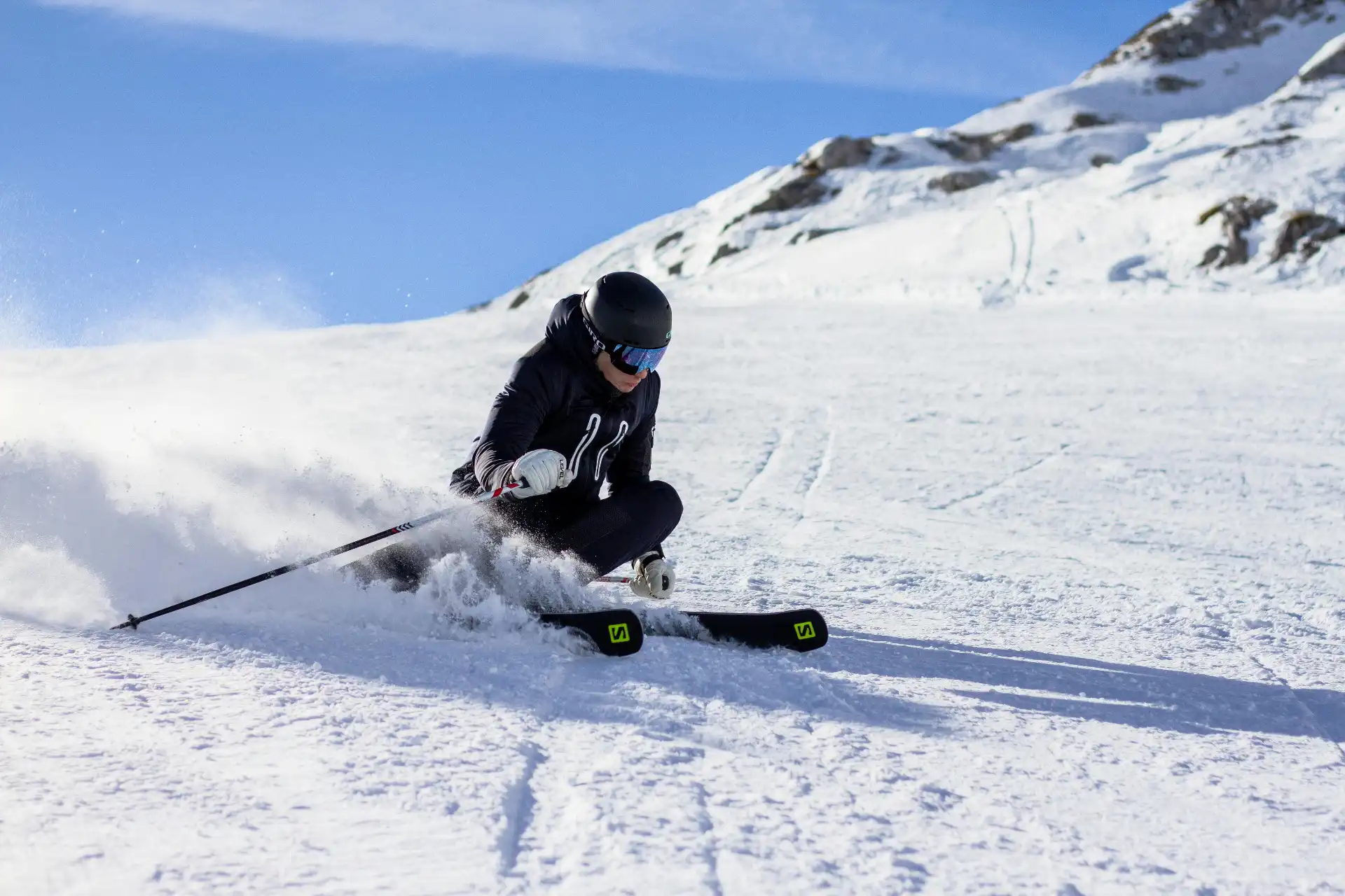 Ski boot insoles for alpine skiing and winter sports
