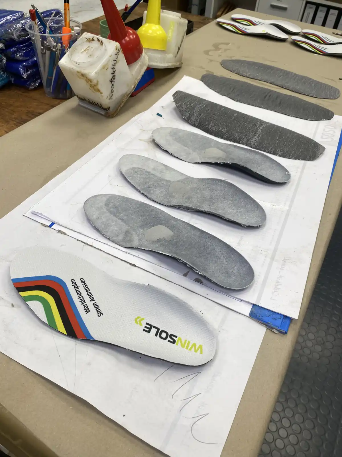 Simon Andreassen Winsole insoles with carbon blanks